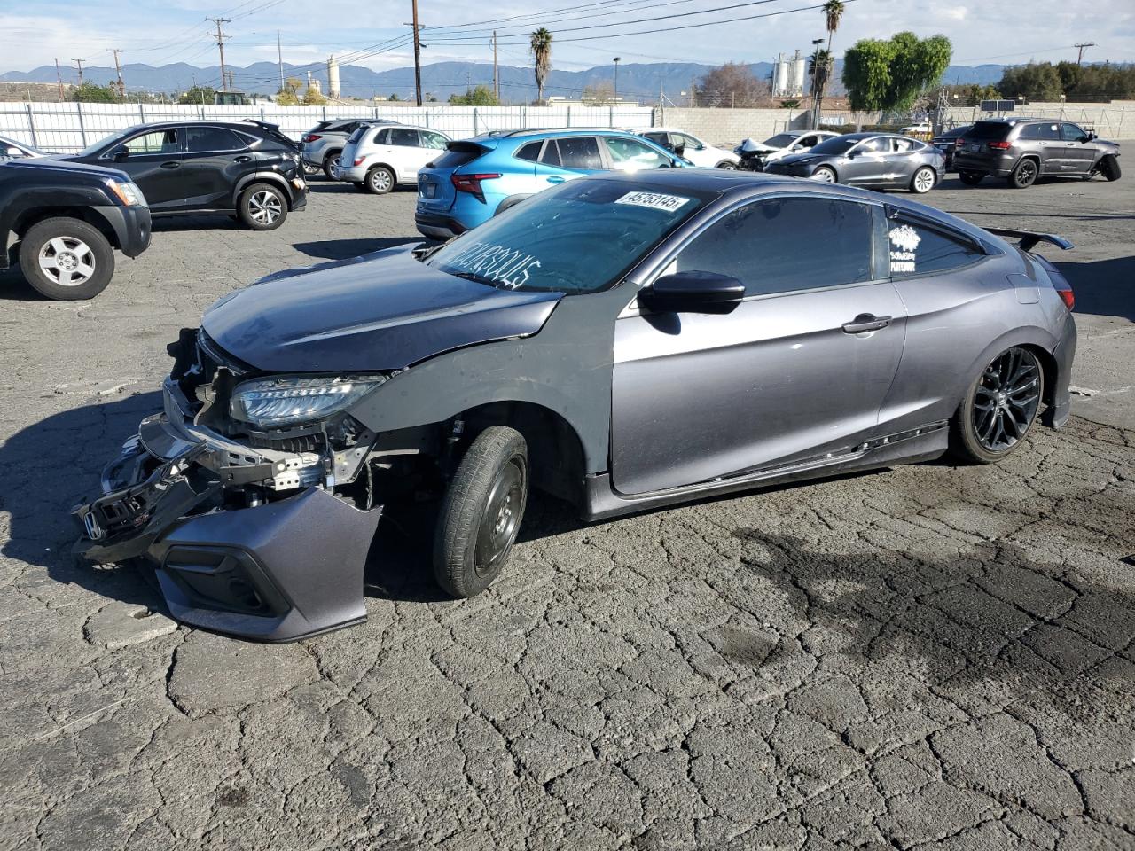 2020 Honda Civic VIN 2HGFC3A50LH752828