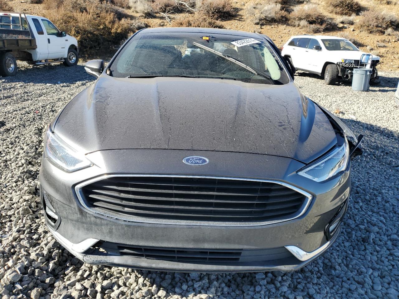 2020 Ford Fusion VIN 3FA6P0D9XLR131204 Copart auction photo, all over damage thumbnail 5