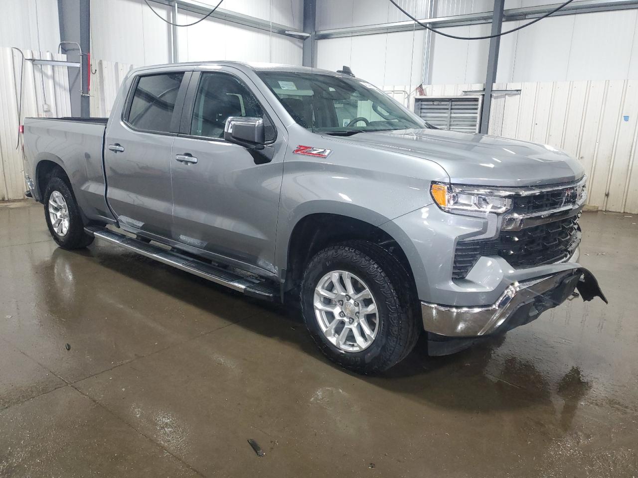 2023 Chevrolet Silverado VIN 1GCUDDED5PZ153956 Copart auction photo, front end / side damage thumbnail 4