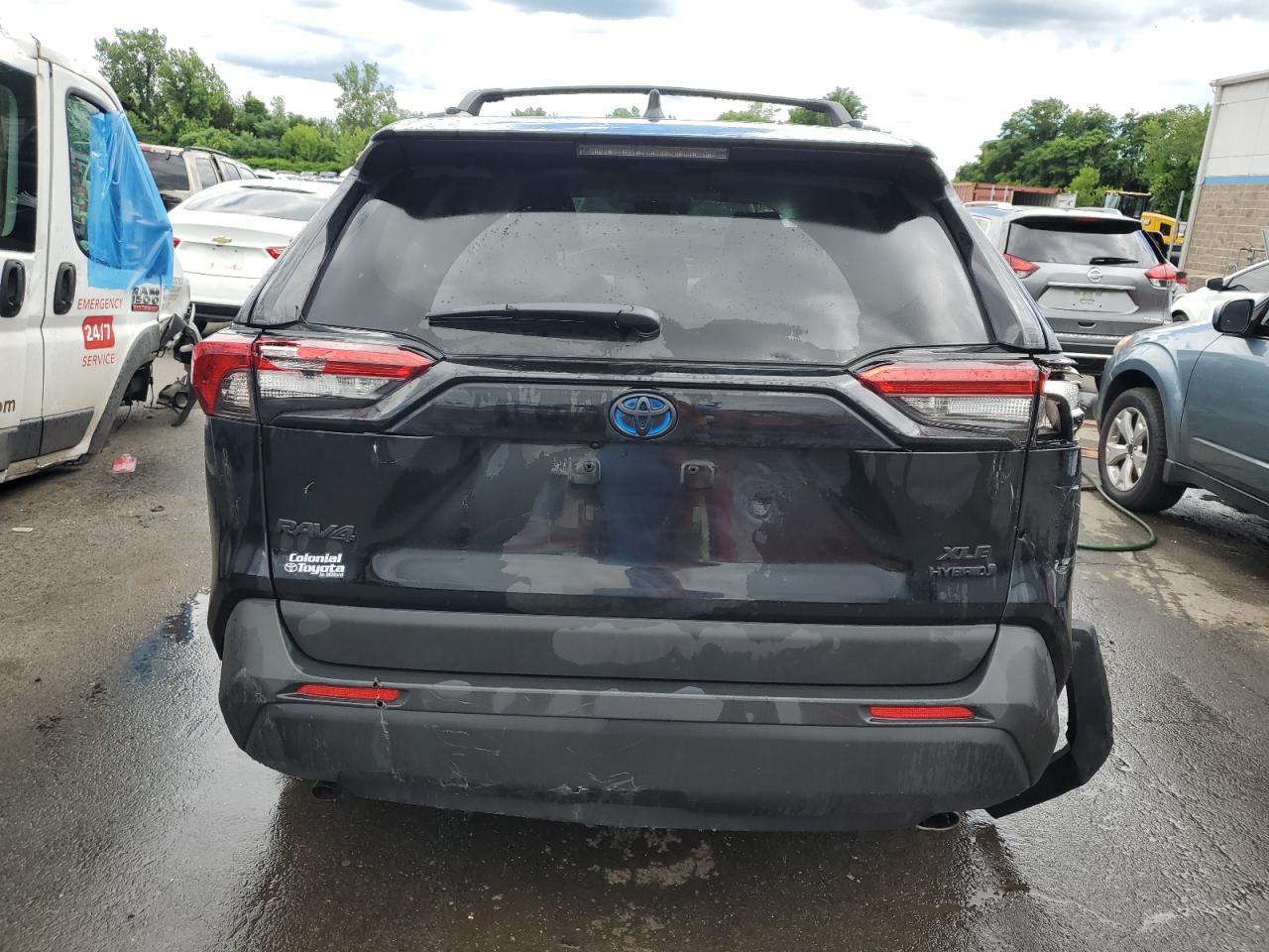 2023 Toyota RAV 4 VIN 4T3RWRFV9PU094334 Copart auction photo, all over damage thumbnail 6