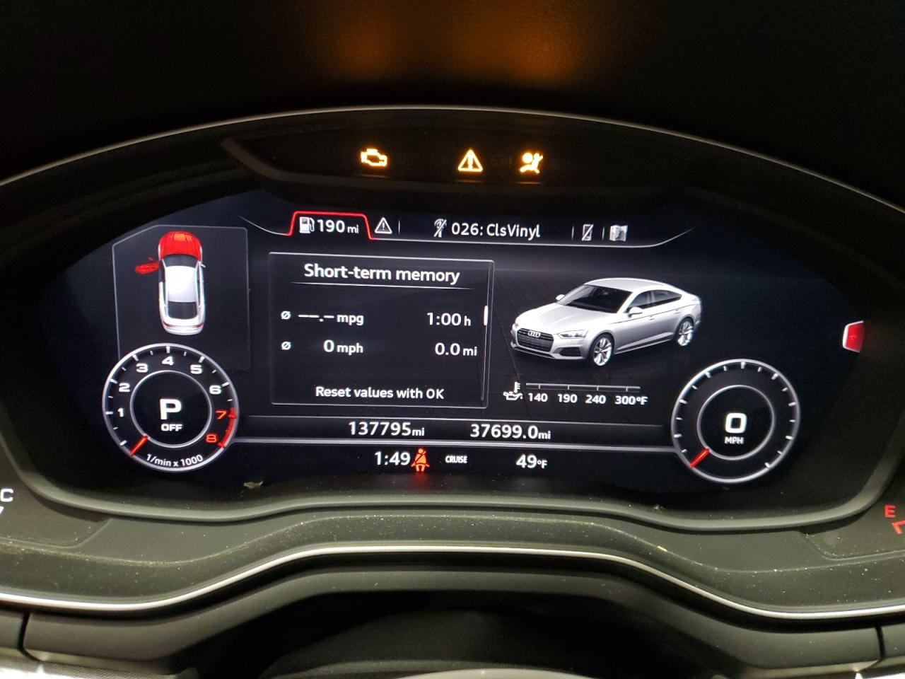 2018 Audi A5 VIN WAUENCF51JA006863 Copart auction photo, front end / top/roof damage thumbnail 9