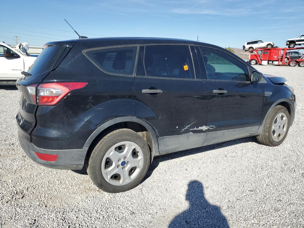 2017 Ford Escape VIN 1FMCU0F79HUE74258 Copart auction photo, all over damage thumbnail 3
