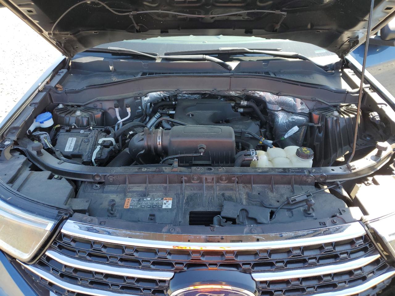 2020 Ford Explorer VIN 1FMSK7DHXLGB40527 Copart auction photo, front end damage thumbnail 13