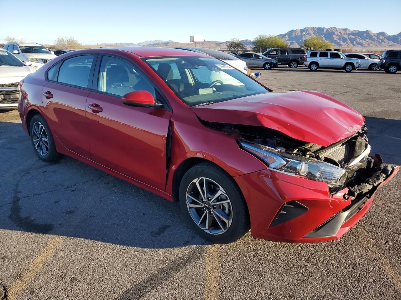 2023 KIA Forte VIN 3KPF24AD6PE627915 Copart auction photo, front end damage thumbnail 4