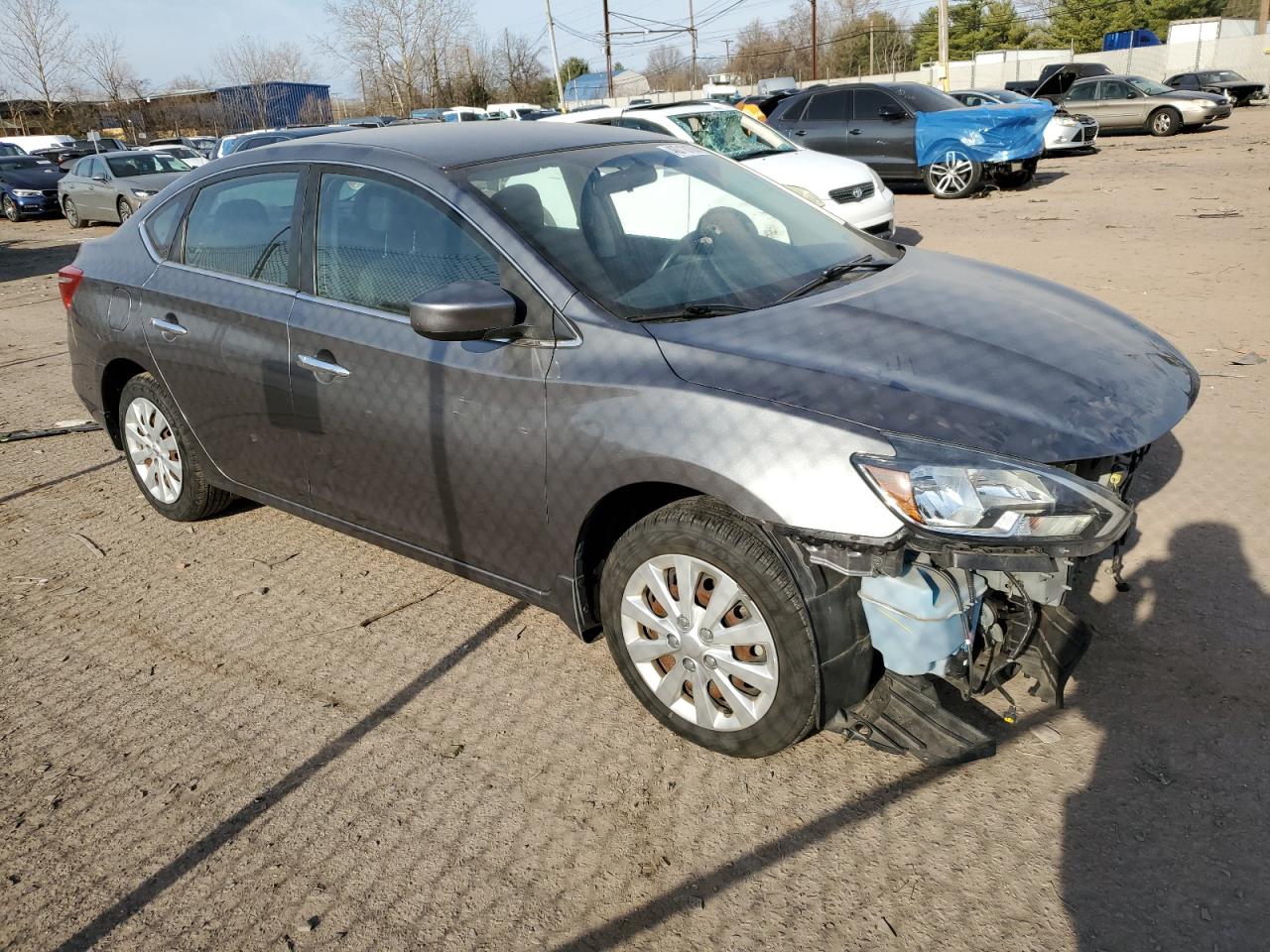 2018 Nissan Sentra VIN 3N1AB7AP8JY302858 Copart auction photo, front end damage thumbnail 4