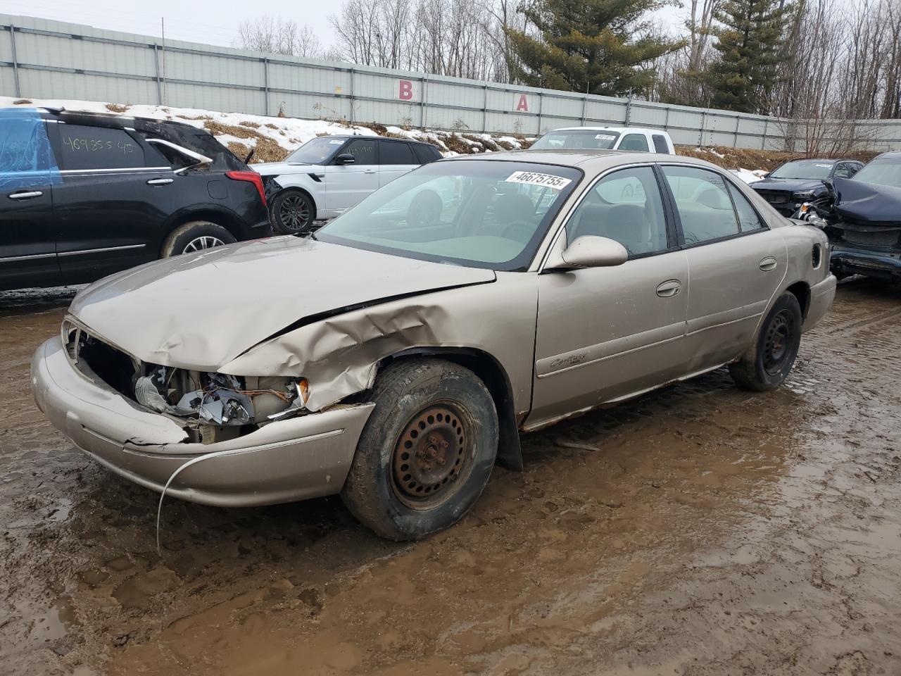 2001 Buick Century VIN 2G4WS52J811116412 - Copart auction photo