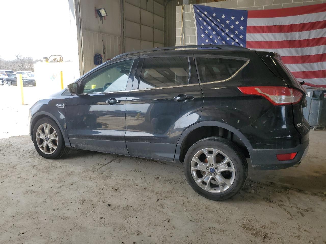 2013 Ford Escape VIN 1FMCU0GX8DUD64374 Copart auction photo, front end / undercarriage damage thumbnail 2