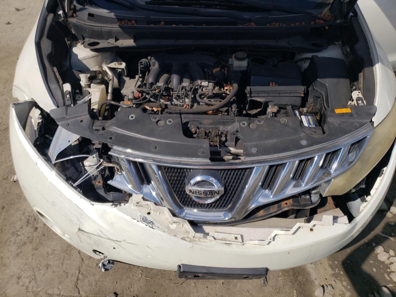 2009 Nissan Murano VIN JN8AZ18WX9W156537 Copart auction photo, front end damage thumbnail 12