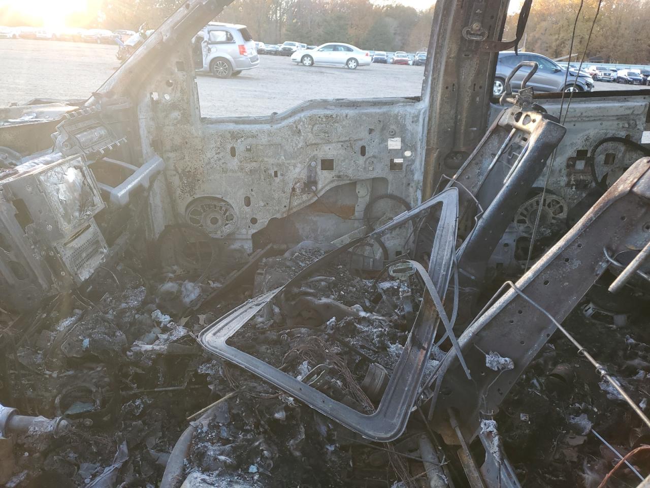 2012 Ford F-150 VIN 1FTFW1ETXCFA11784 Copart auction photo, burn damage thumbnail 7