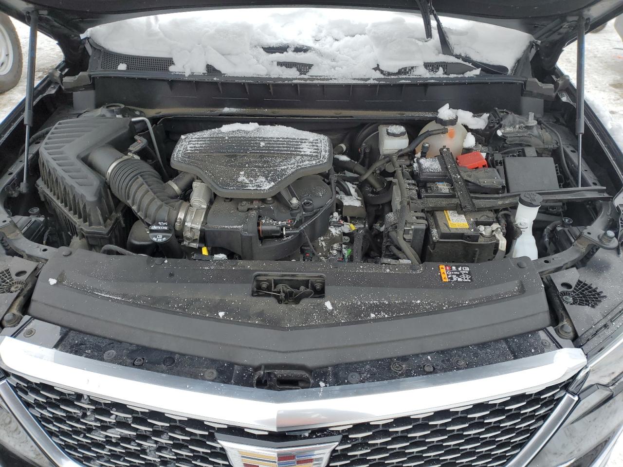 2021 Cadillac XT6 VIN 1GYKPDRS3MZ165049 Copart auction photo, side / undercarriage damage thumbnail 12