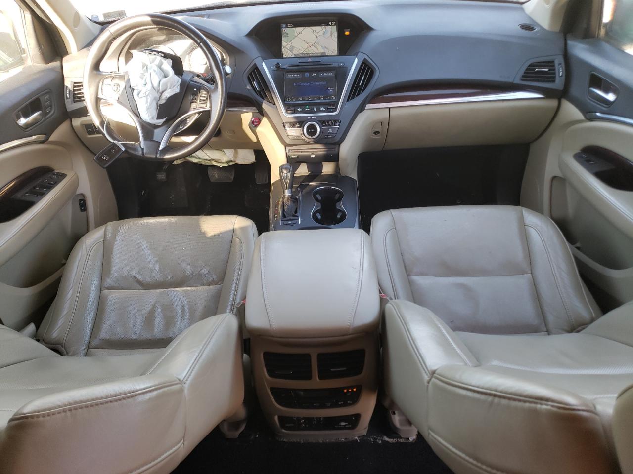 2015 Acura MDX VIN 5FRYD3H84FB009120 Copart auction photo, front end / minor dent/scratches damage thumbnail 8