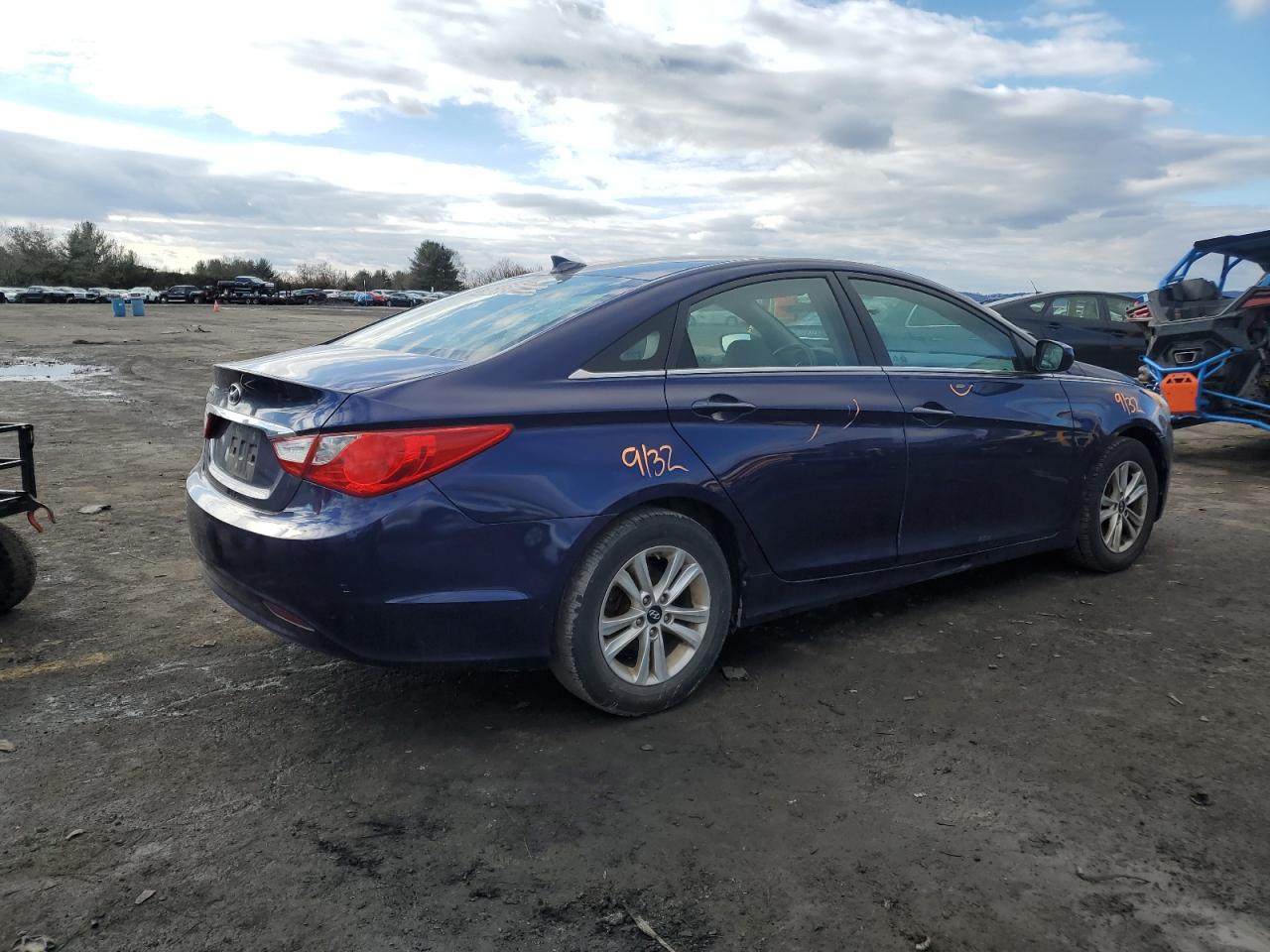 2013 Hyundai Sonata VIN 5NPEB4AC9DH742440 Copart auction photo, front end damage thumbnail 3