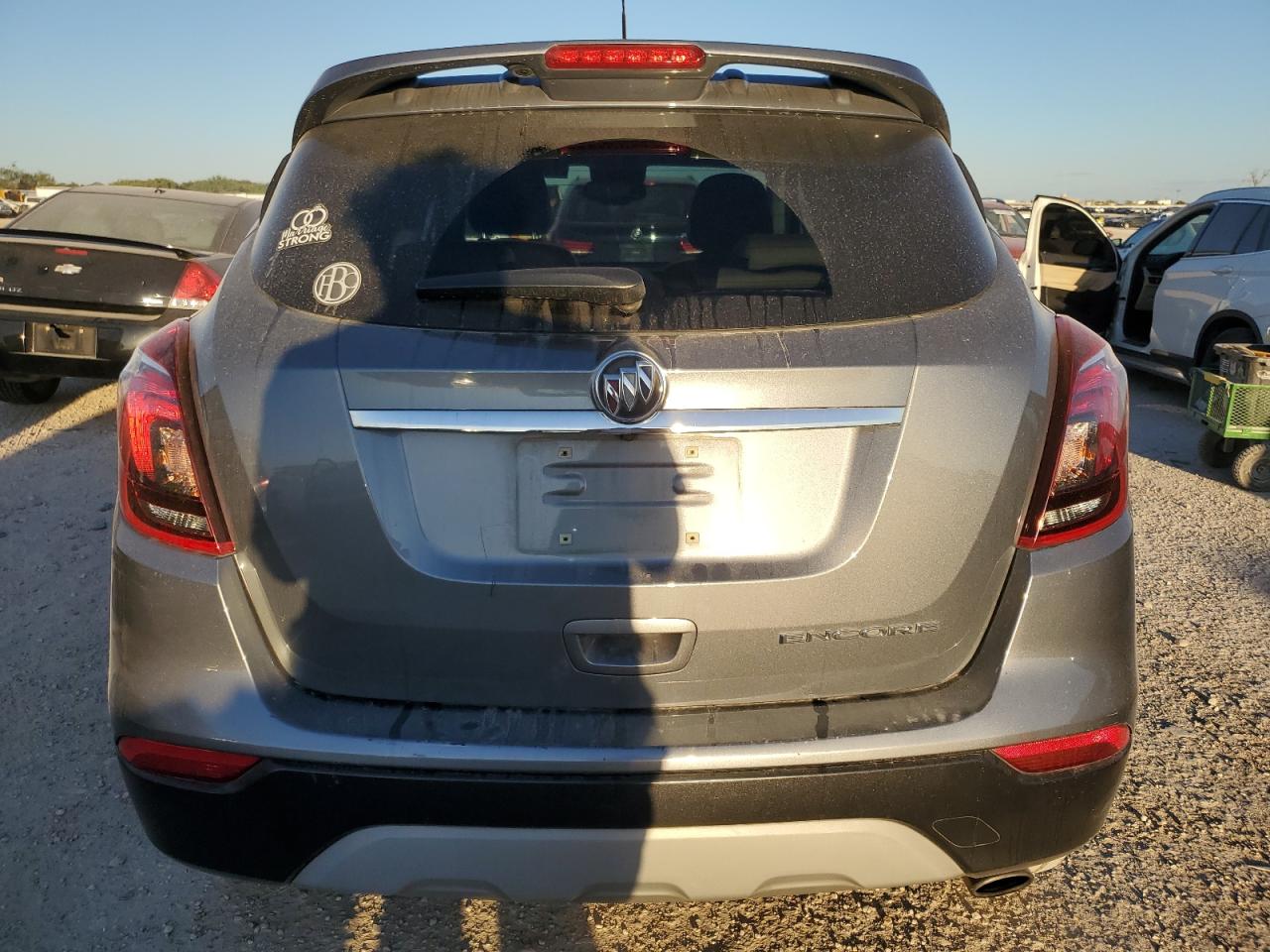 2019 Buick Encore VIN KL4CJ1SB0KB752040 Copart auction photo, front end / side damage thumbnail 6