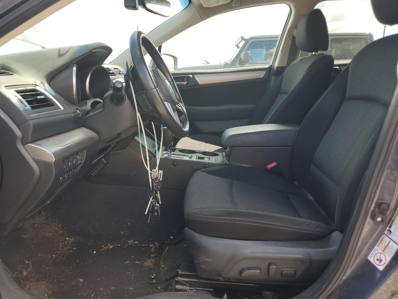 2017 Subaru Outback VIN 4S4BSAFC4H3340915 Copart auction photo, water/flood damage thumbnail 7