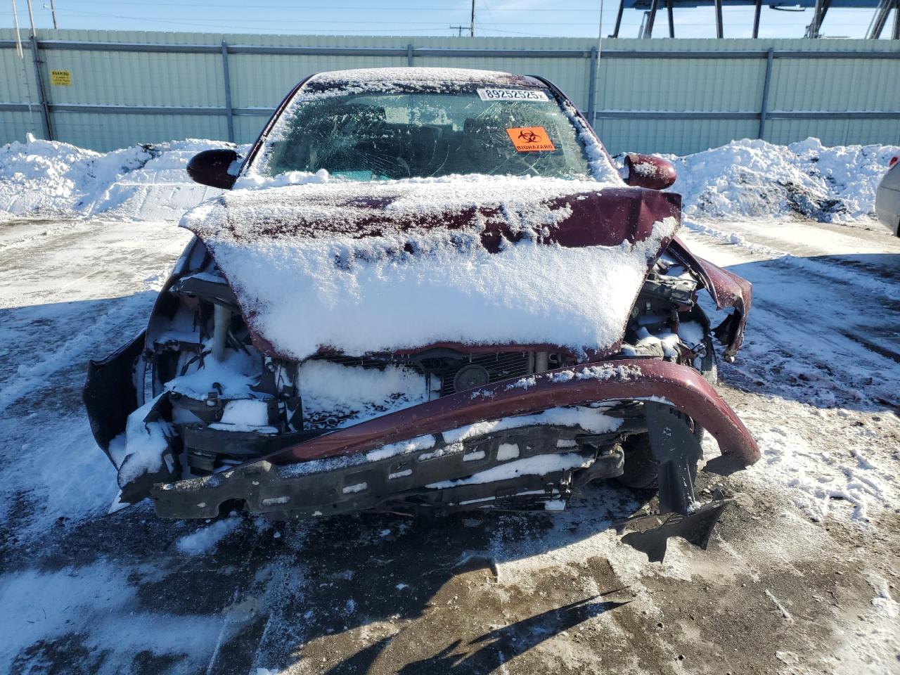 2008 Hyundai Accent VIN KMHCN46C28U268944 Copart auction photo, front end / rear end damage thumbnail 5