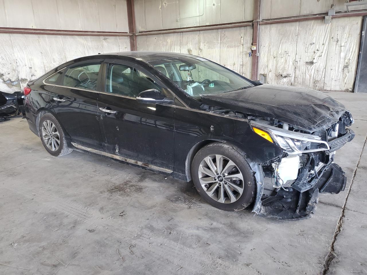 2017 Hyundai Sonata VIN 5NPE34AF0HH543032 Copart auction photo, front end / mechanical damage thumbnail 4