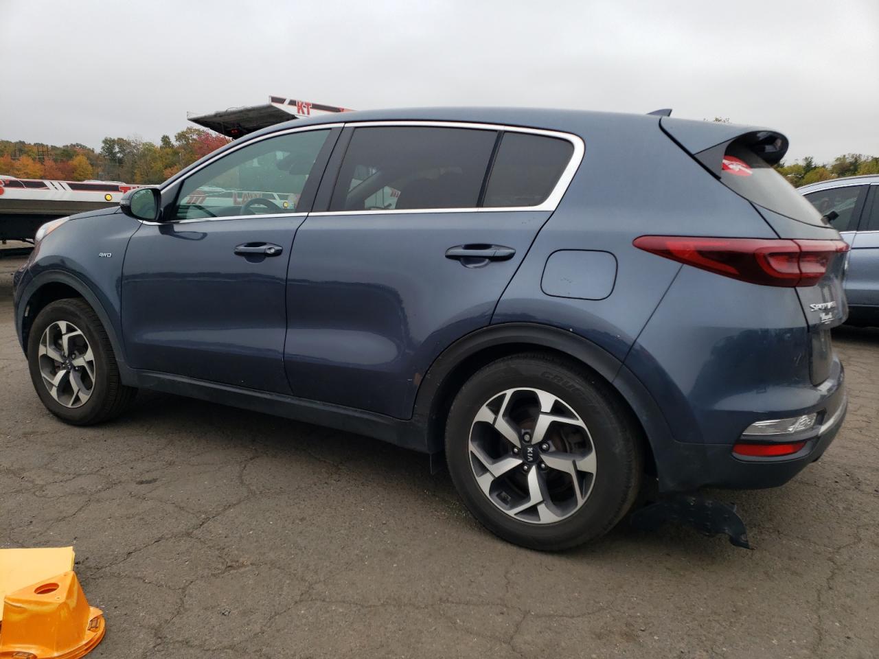 2020 KIA Sportage VIN KNDPMCAC5L7799248 Copart auction photo, side / undercarriage damage thumbnail 2