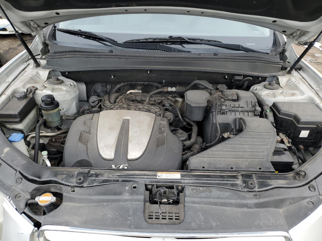 2011 Hyundai Santa Fe VIN 5XYZG4AG0BG057804 Copart auction photo, front end / hail damage thumbnail 12