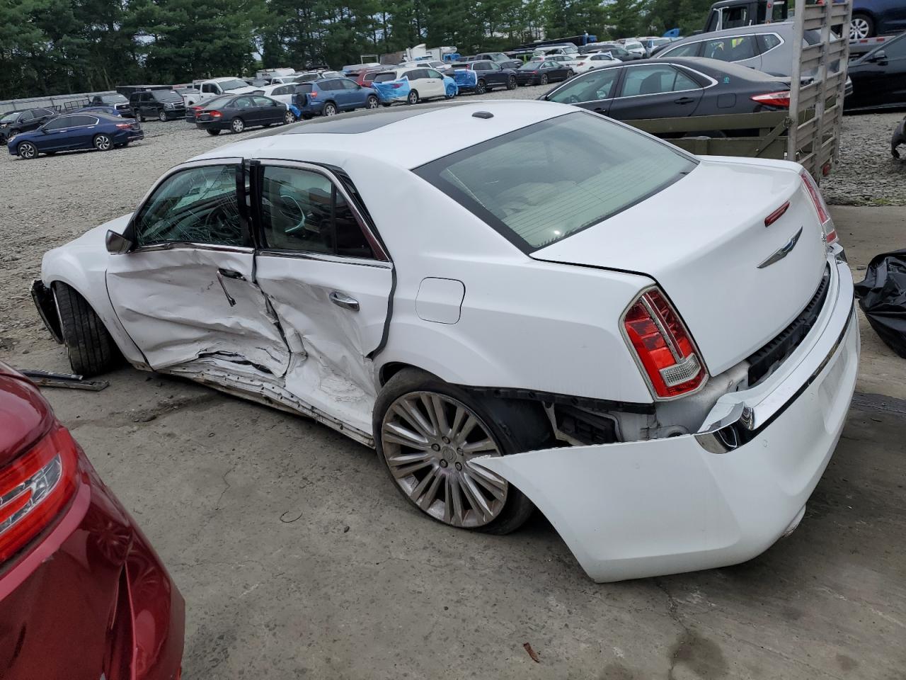 2013 Chrysler 300 VIN 2C3CCAPT5DH504883 Copart auction photo, side damage thumbnail 2