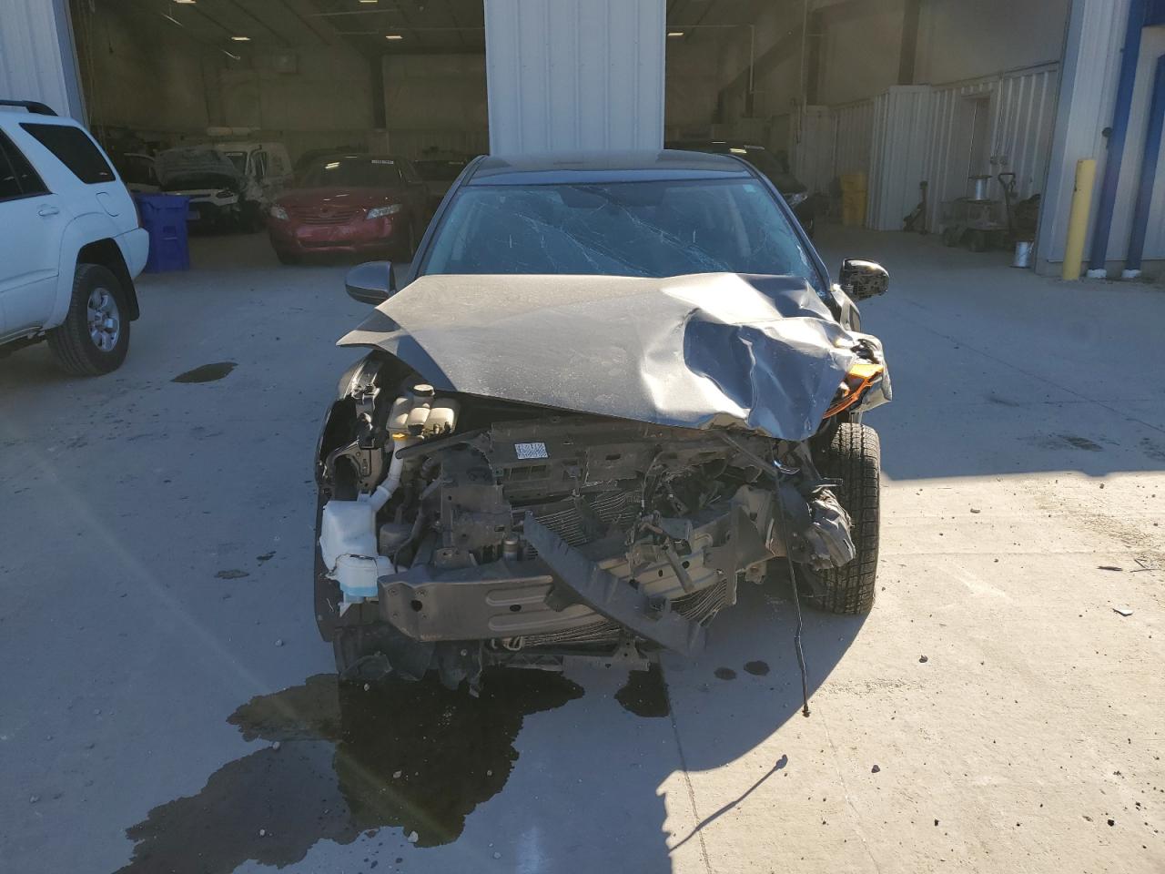 2012 Mazda 3 VIN JM1BL1VF0C1503013 Copart auction photo, front end / side damage thumbnail 5