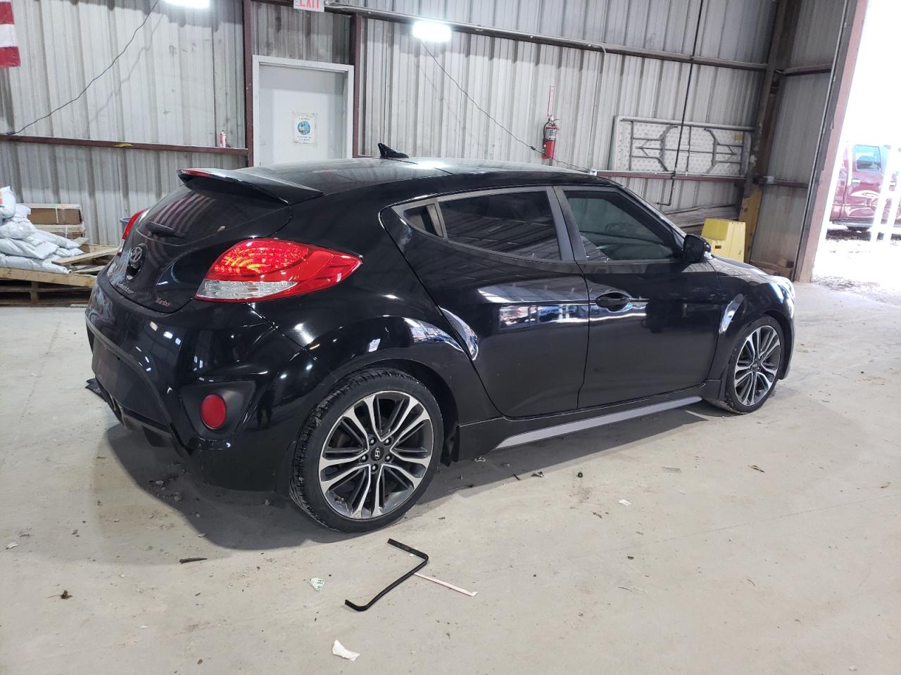 2016 Hyundai Veloster VIN KMHTC6AE5GU257512 Copart auction photo, front end damage thumbnail 3