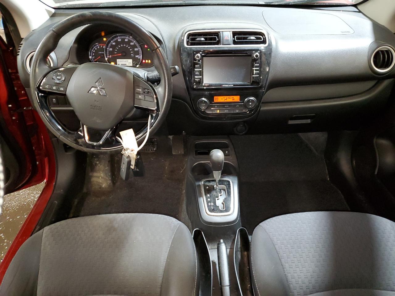 2020 Mitsubishi Mirage VIN ML32A5HJ9LH005500 Copart auction photo, front end / side damage thumbnail 8