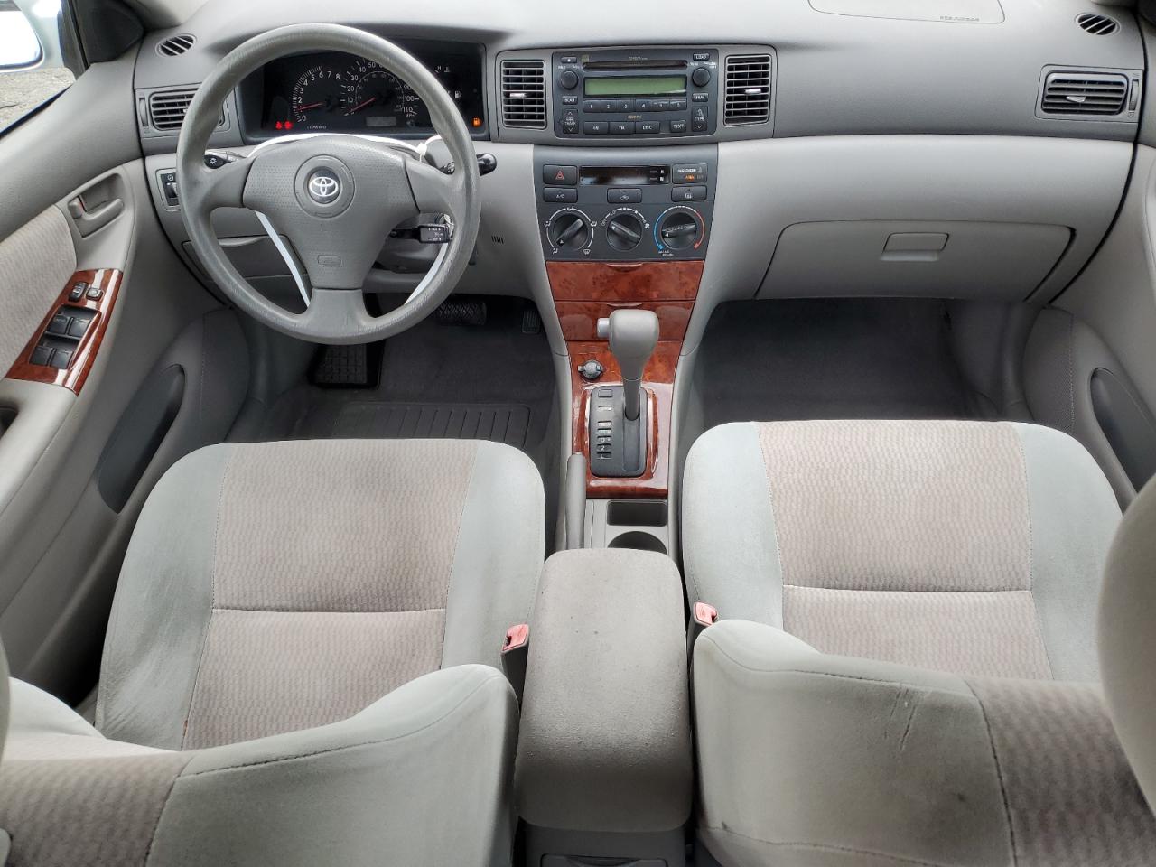 2006 Toyota Corolla VIN JTDBR32E060076030 Copart auction photo, front end / side damage thumbnail 8
