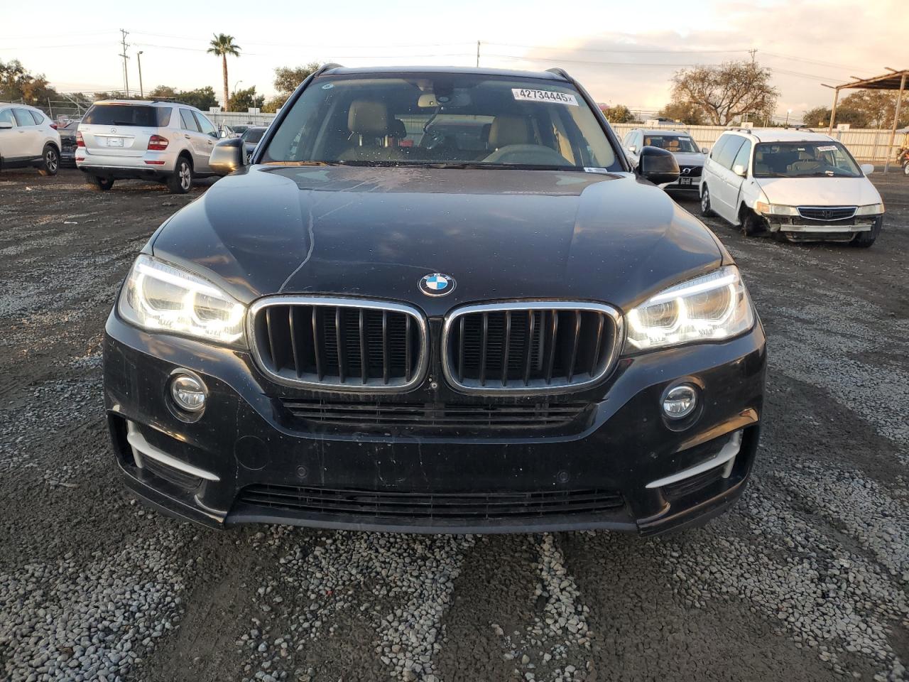 2015 BMW X5 VIN 5UXKR0C59F0K57512 Copart auction photo, rear end damage thumbnail 5