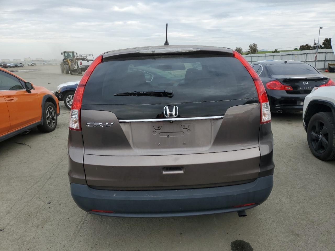 2014 Honda CR-V VIN 3CZRM3H52EG706266 Copart auction photo, front end damage thumbnail 6