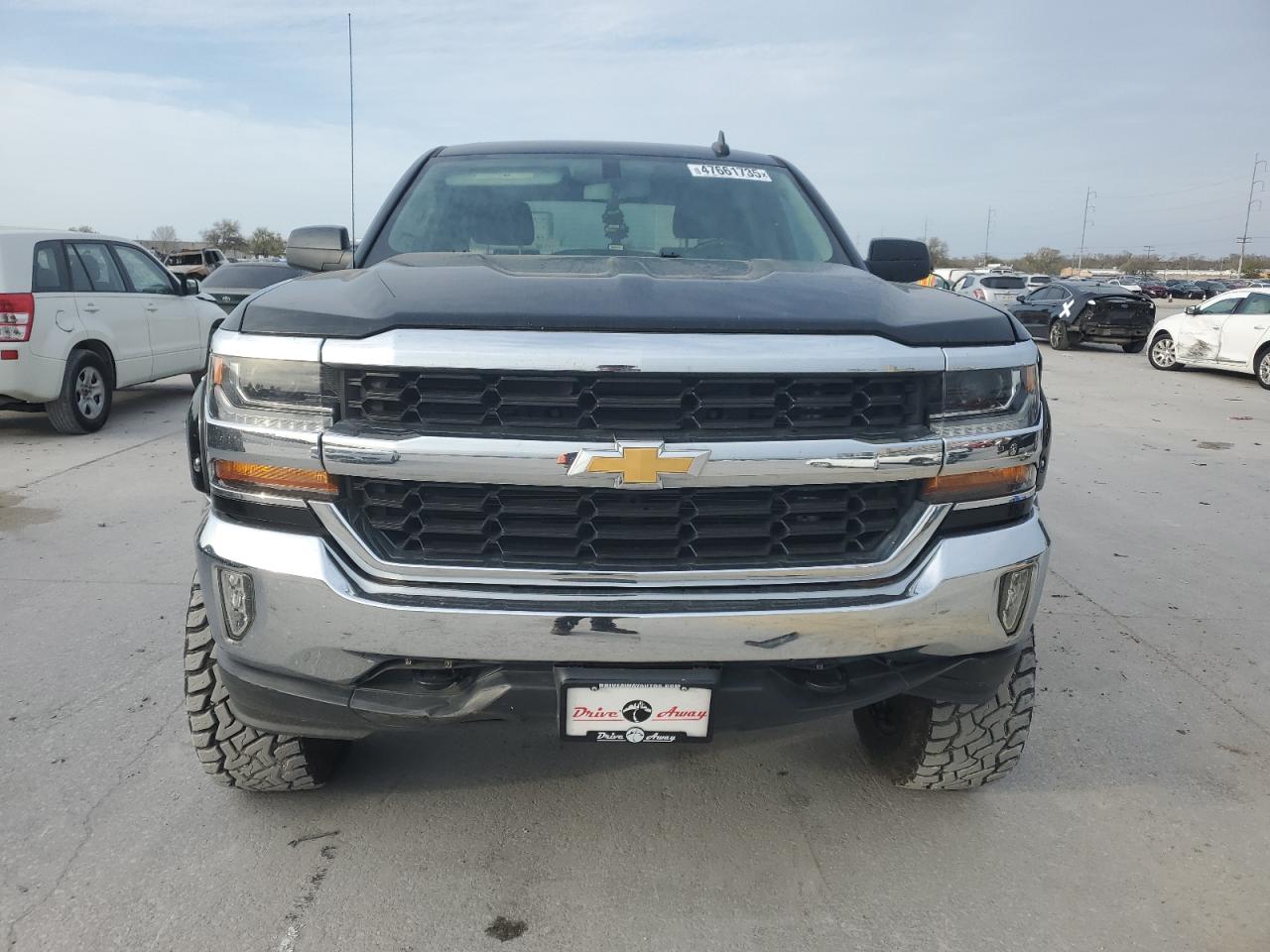 2017 Chevrolet Silverado VIN 3GCUKRECXHG354697 Copart auction photo, rear end damage thumbnail 5