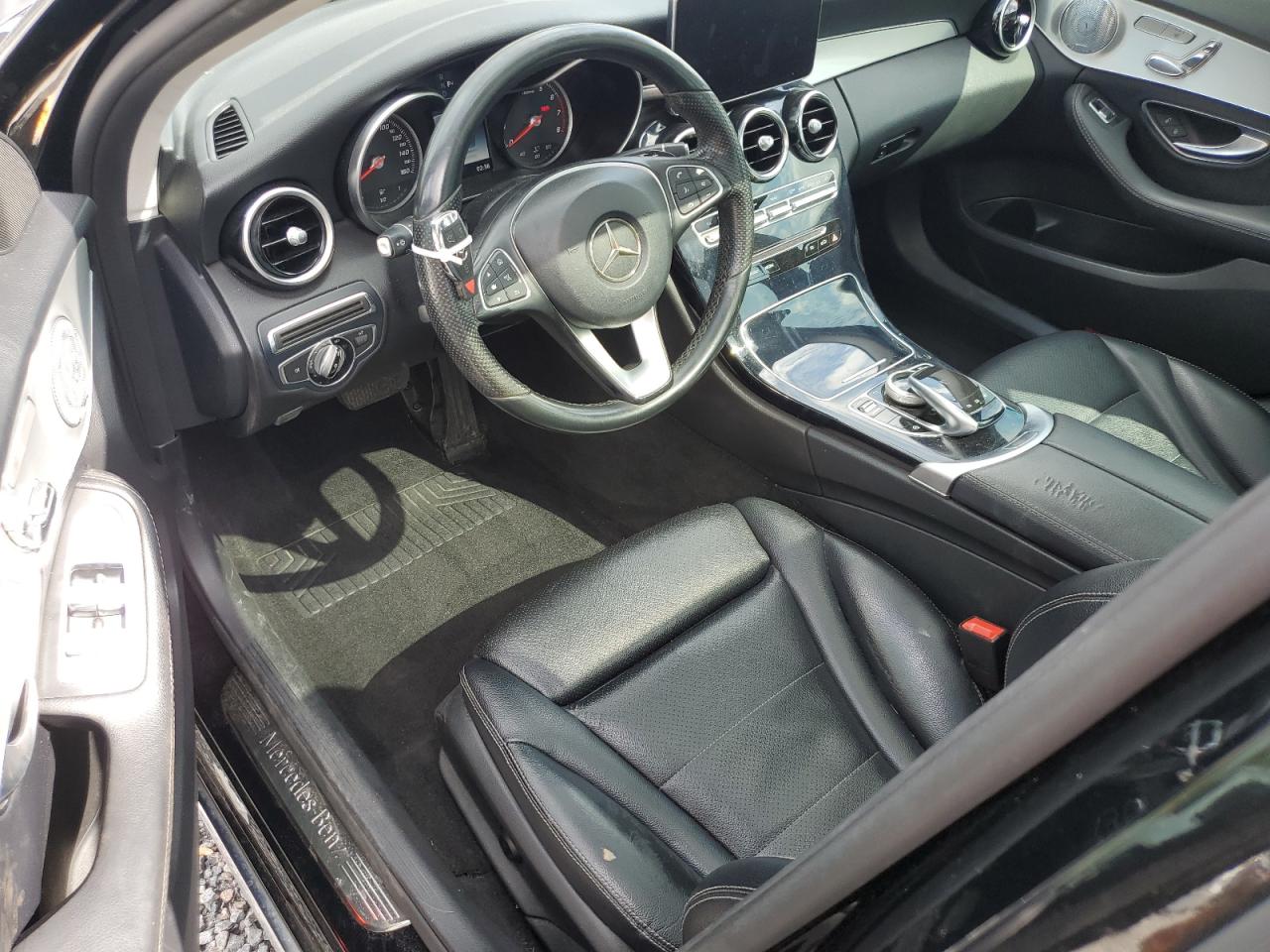 2016 Mercedes-Benz C-klasse VIN 55SWF4JB1GU171852 Copart auction photo, rear end damage thumbnail 8