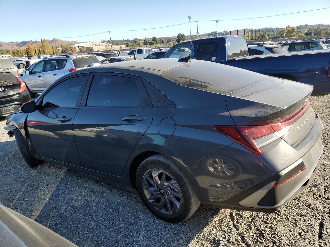2024 Hyundai Elantra VIN KMHLM4DG1RU698619 Copart auction photo, front end damage thumbnail 2