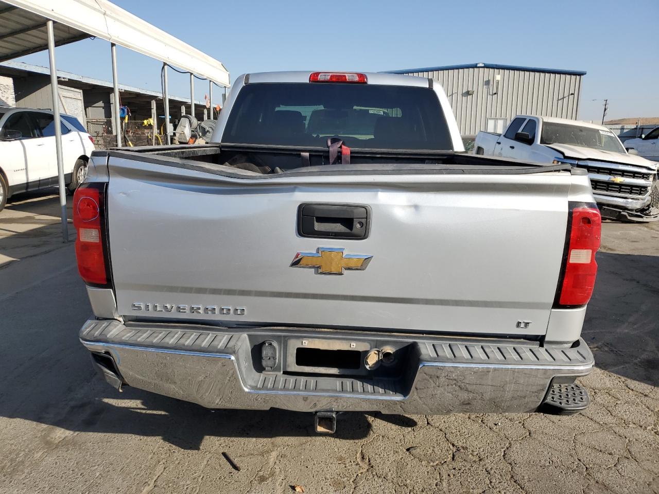 2015 Chevrolet Silverado VIN 3GCPCREC6FG445828 Copart auction photo, rear end / side damage thumbnail 6