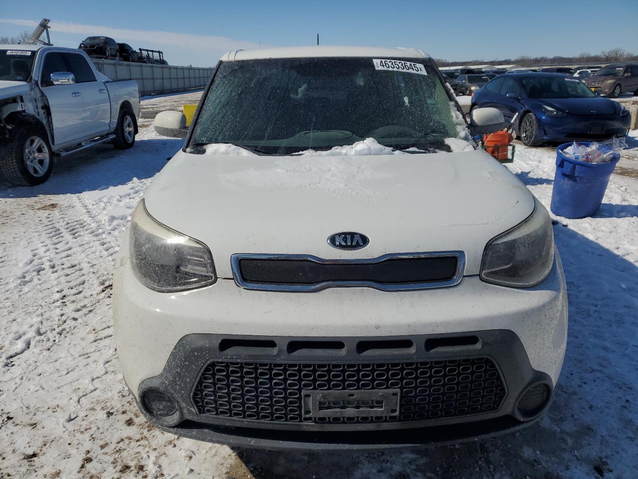 2015 KIA Soul VIN KNDJN2A20F7139403 Copart auction photo, vandalism damage thumbnail 5