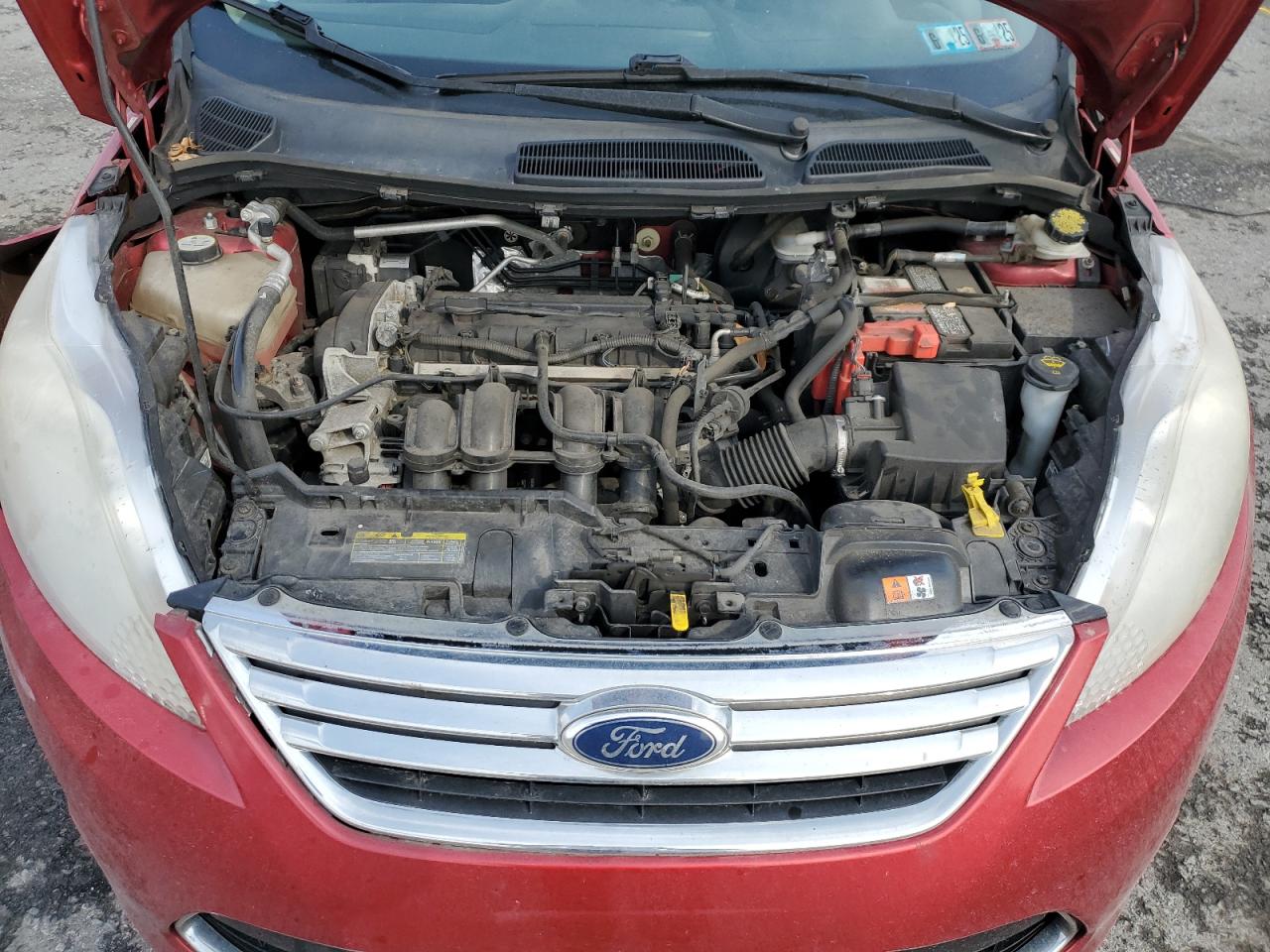 2012 Ford Fiesta VIN 3FADP4BJ4CM125472 Copart auction photo, front end / side damage thumbnail 12