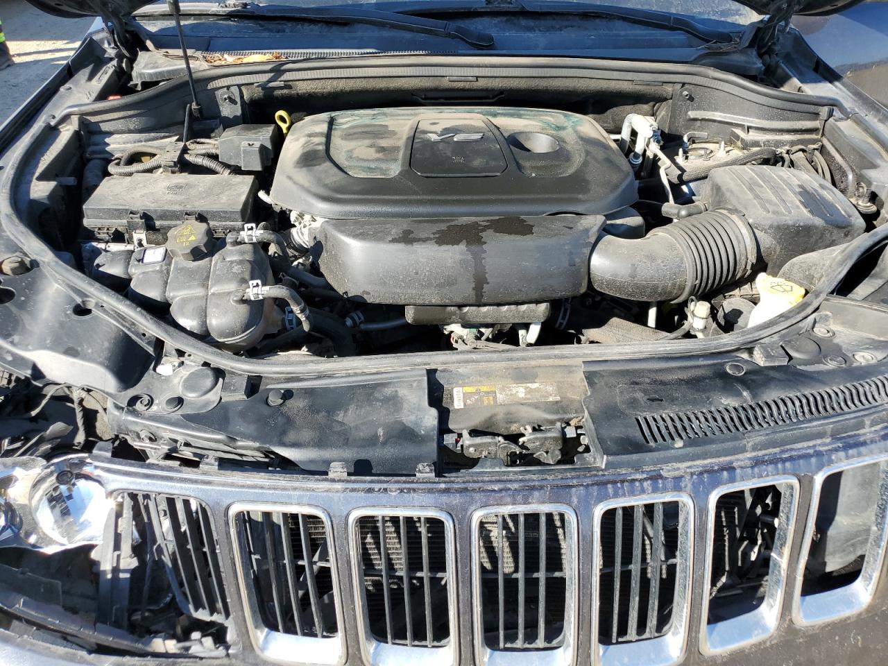 2016 Jeep Grand Cherokee VIN 1C4RJFBG7GC357671 Copart auction photo, side / front end damage thumbnail 12