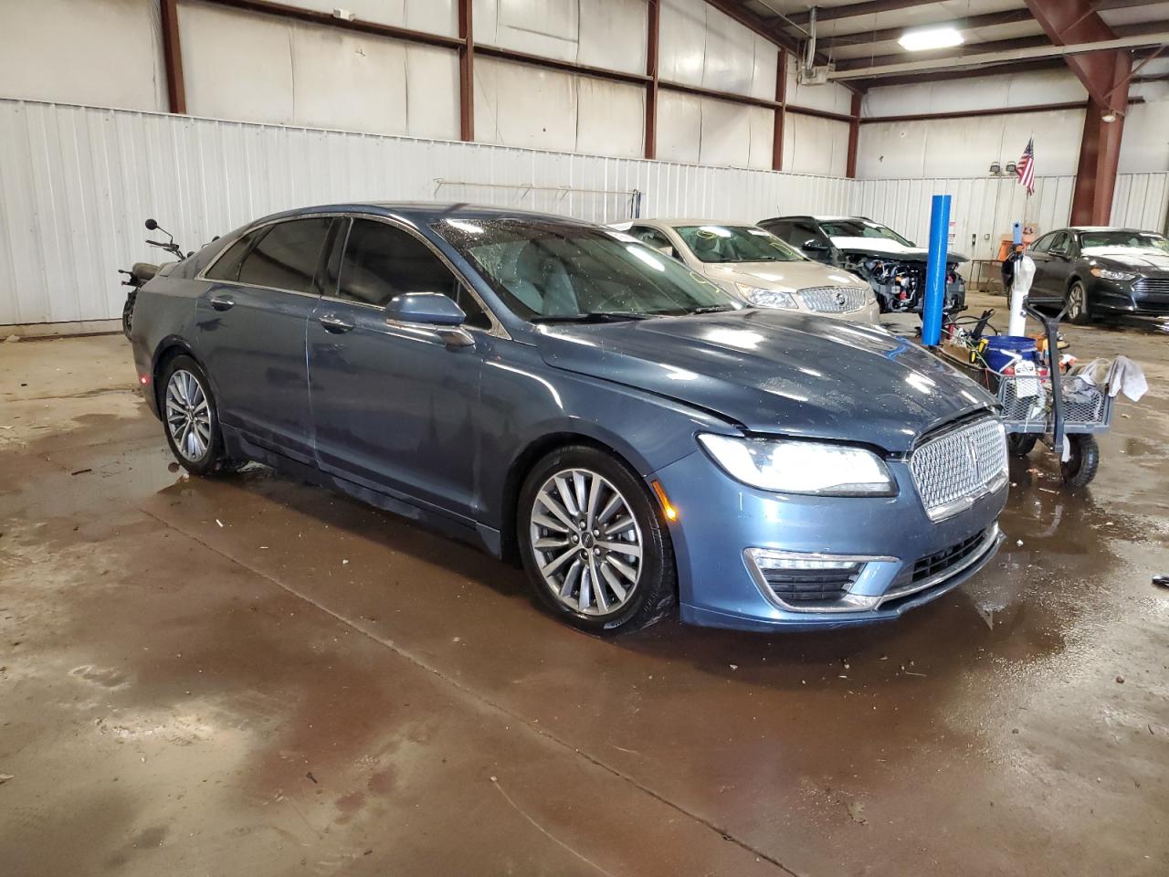 2018 Lincoln MKZ VIN 3LN6L5A95JR623218 Copart auction photo, front end / mechanical damage thumbnail 4