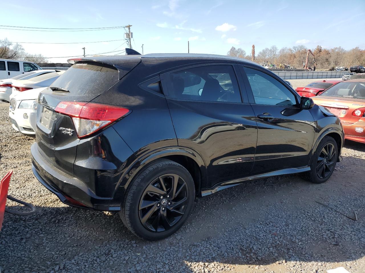 2021 Honda HR-V VIN 3CZRU6H10MM730886 Copart auction photo, front end damage thumbnail 3