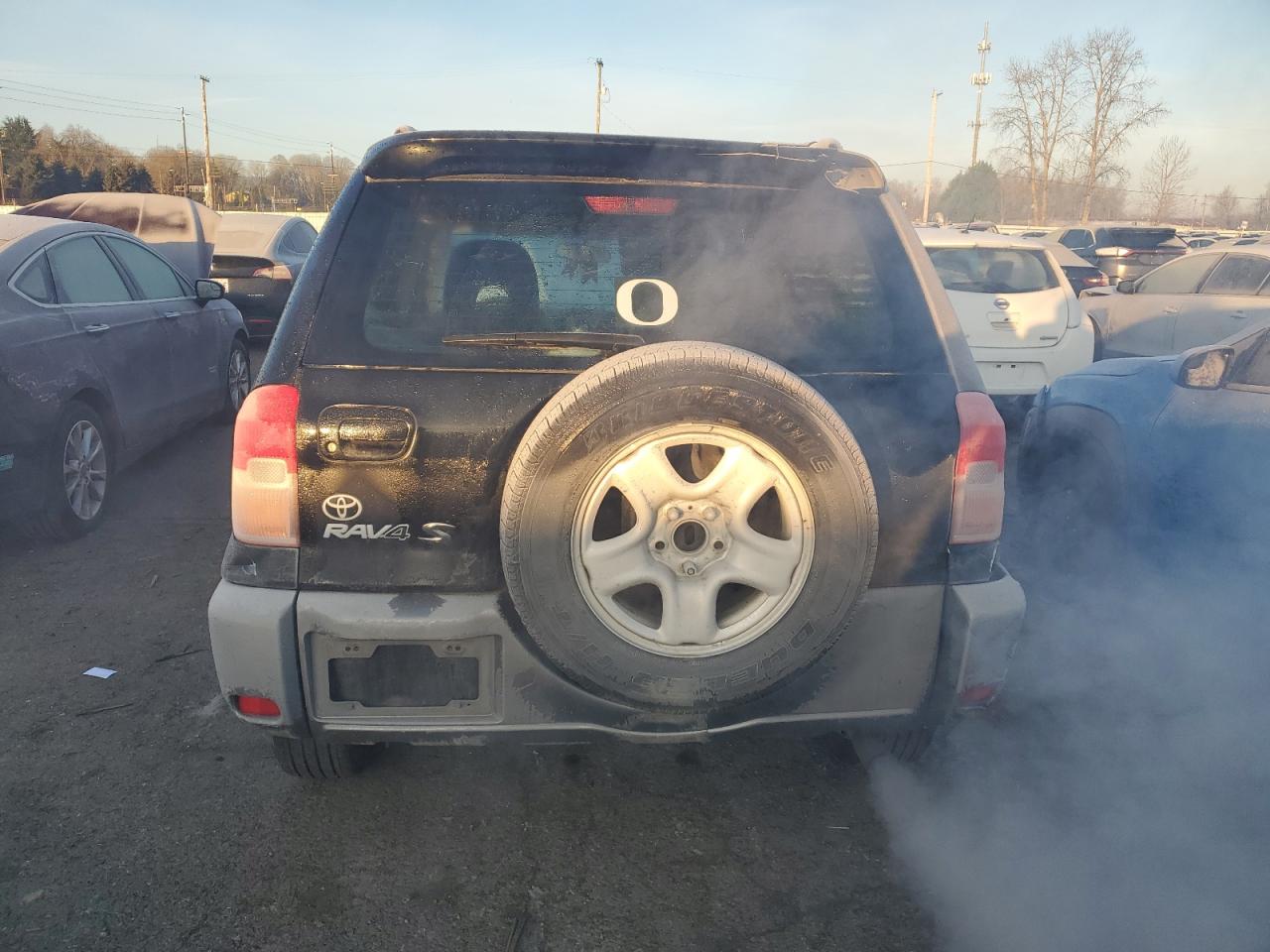 2003 Toyota RAV 4 VIN JTEGH20V830094093 Copart auction photo, all over / front end damage thumbnail 6