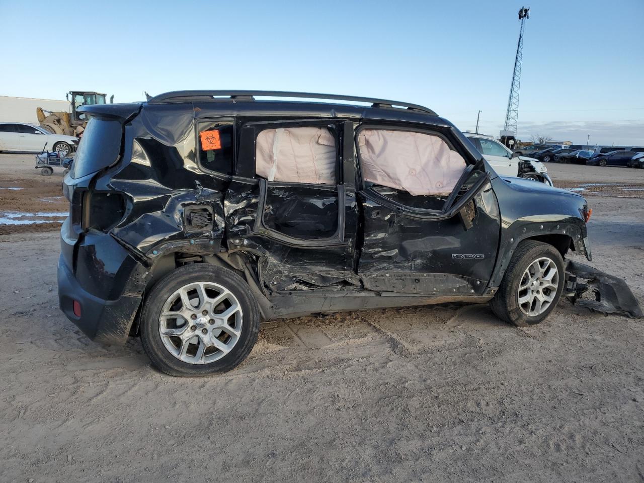 2015 Jeep Renegade VIN ZACCJABT5FPC01080 Copart auction photo, all over damage thumbnail 3