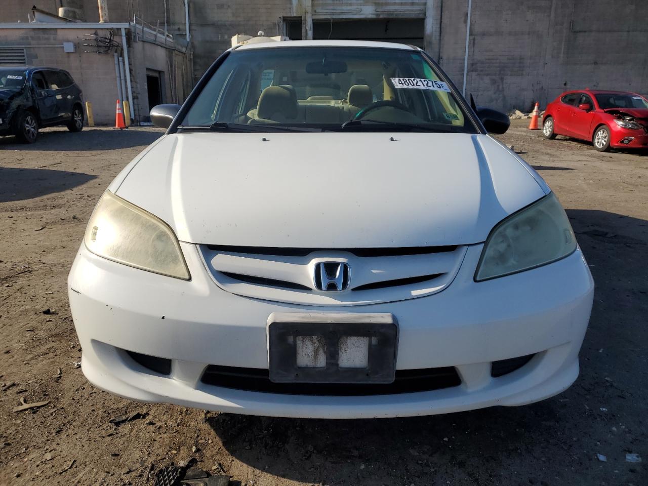2005 Honda Civic VIN 2HGES16375H530607 Copart auction photo, side / minor dent/scratches damage thumbnail 5
