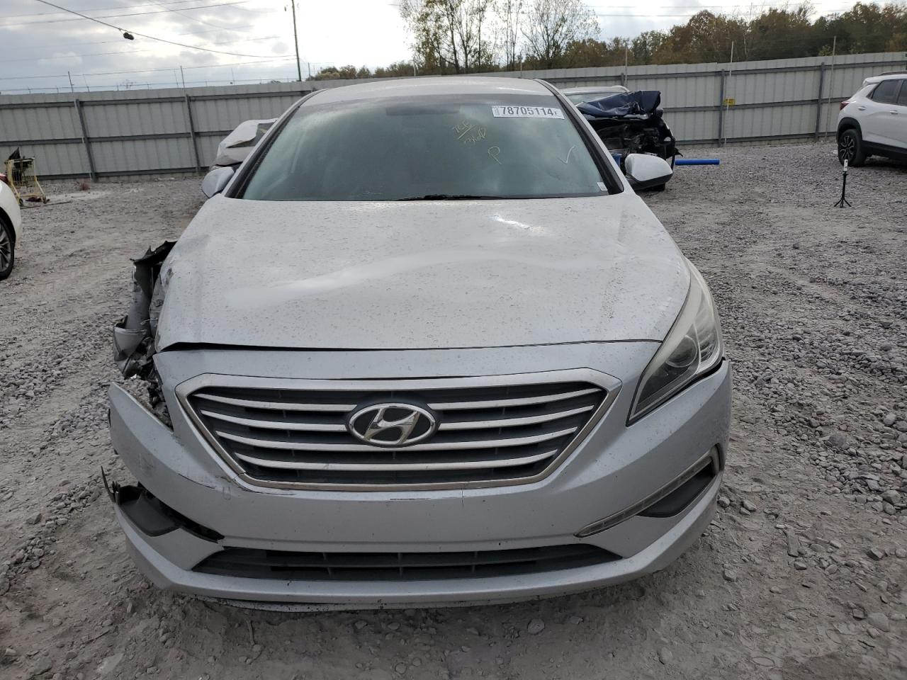 2015 Hyundai Sonata VIN 5NPE24AF2FH048394 Copart auction photo, front end damage thumbnail 5