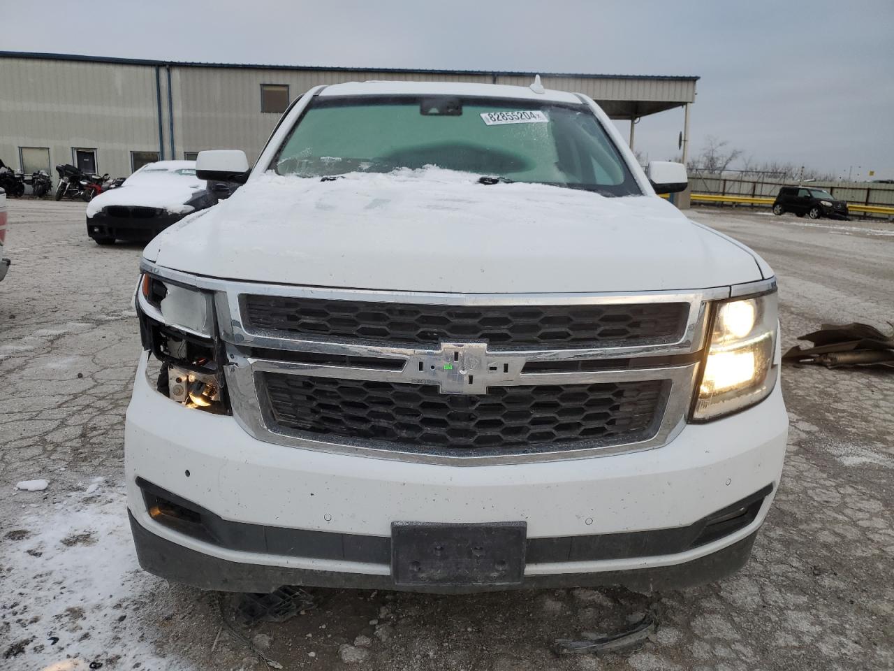 2020 Chevrolet Tahoe VIN 1GNSKBKC0LR230294 Copart auction photo, front end / side damage thumbnail 5
