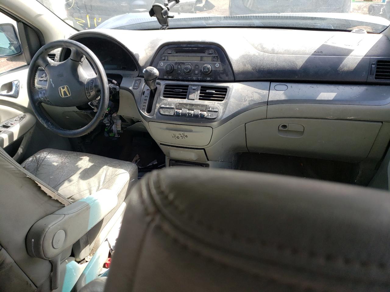 2007 Honda Odyssey VIN 5FNRL38707B438885 Copart auction photo, front end damage thumbnail 8