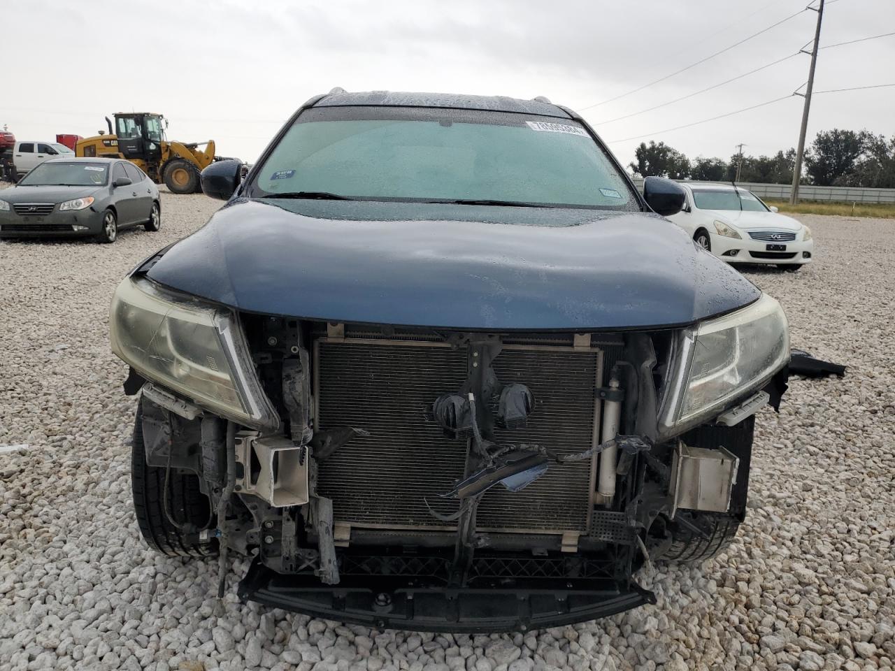 2015 Nissan Pathfinder VIN 5N1AR2MN7FC645260 Copart auction photo, front end damage thumbnail 5