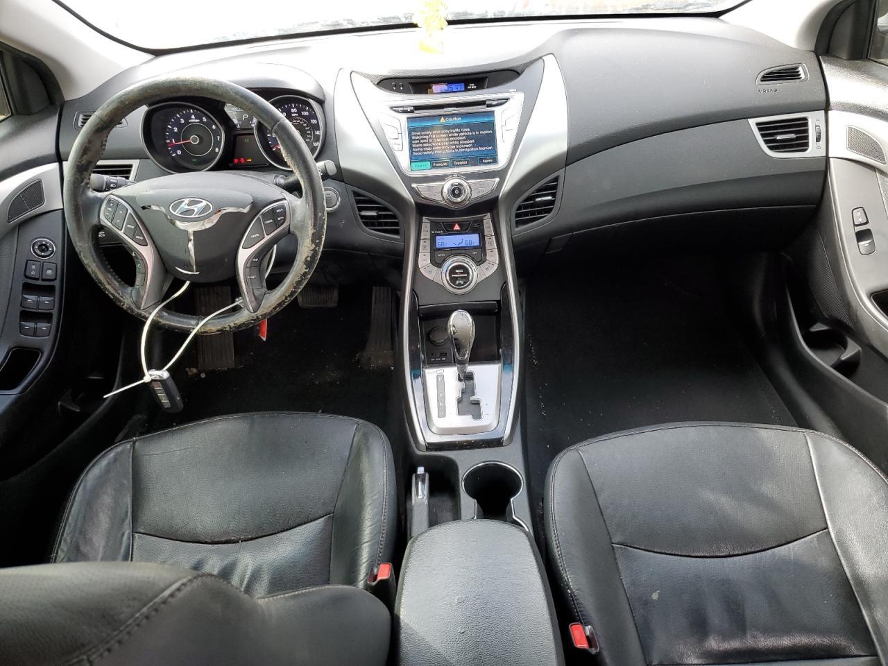 2013 Hyundai Elantra VIN 5NPDH4AE9DH218443 Copart auction photo, front end damage thumbnail 8