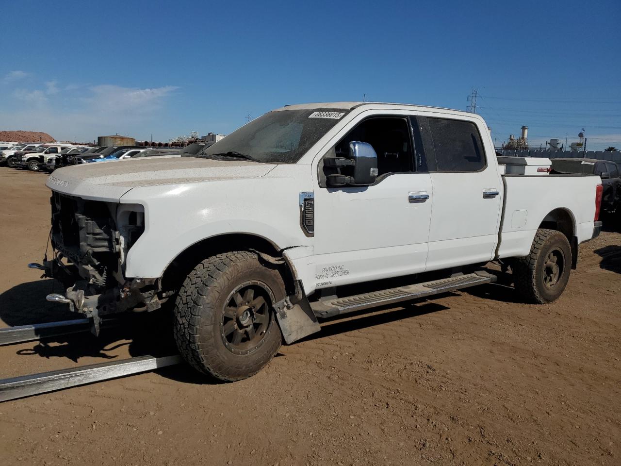 2019 Ford F250 VIN 1FT7W2B67KEE58957