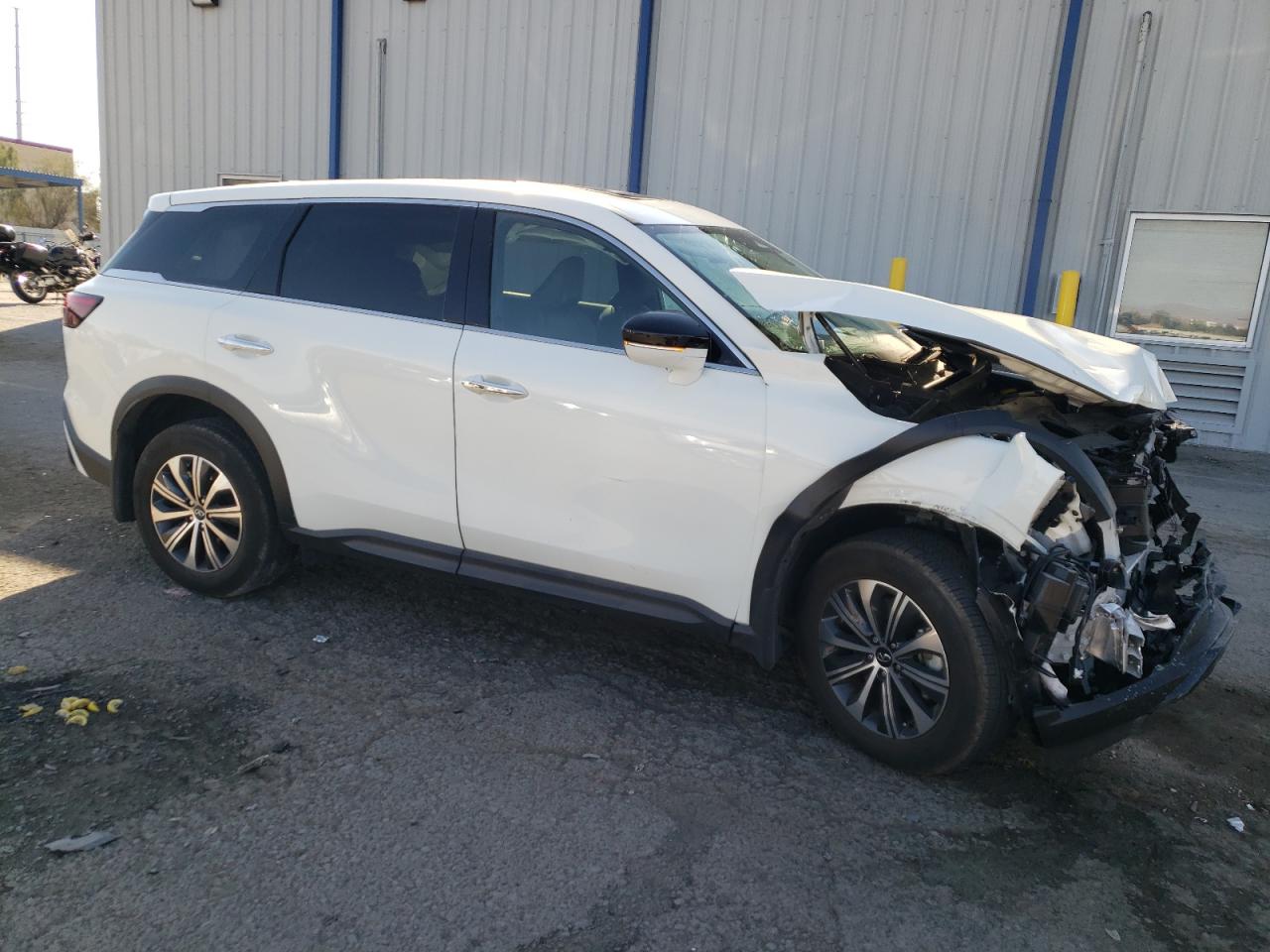 2024 Infiniti QX60 VIN 5N1DL1ER3RC354382 Copart auction photo, front end damage thumbnail 4