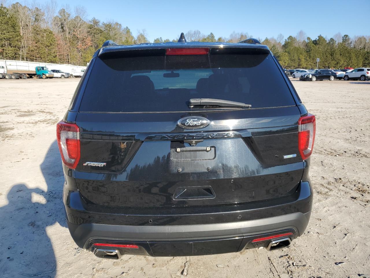 2017 Ford Explorer VIN 1FM5K8GTXHGA41412 Copart auction photo, water/flood damage thumbnail 6