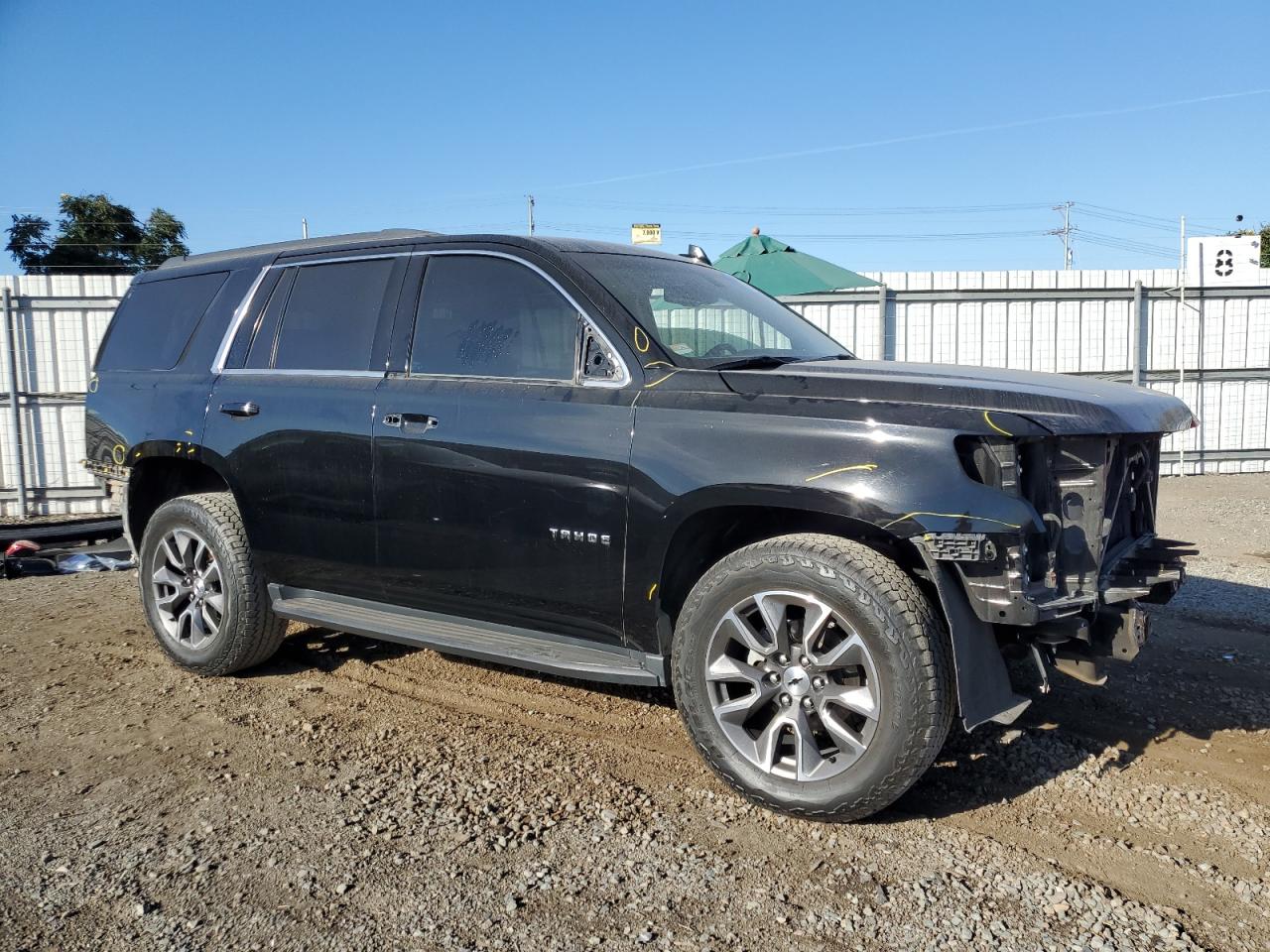 2018 Chevrolet Tahoe VIN 1GNSCAKCXJR338068 Copart auction photo, rear end / front end damage thumbnail 4